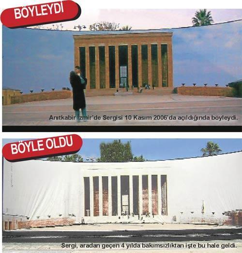 İzmir’deki Anıtkabir sergisi kaldırılıyor