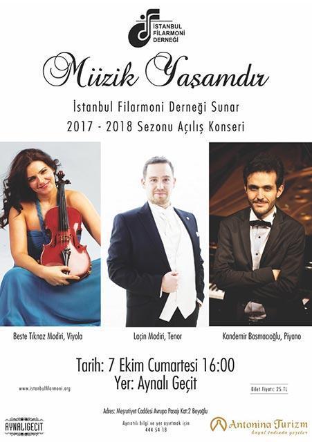 İstanbul Filarmoni Derneği sezonu açıyor