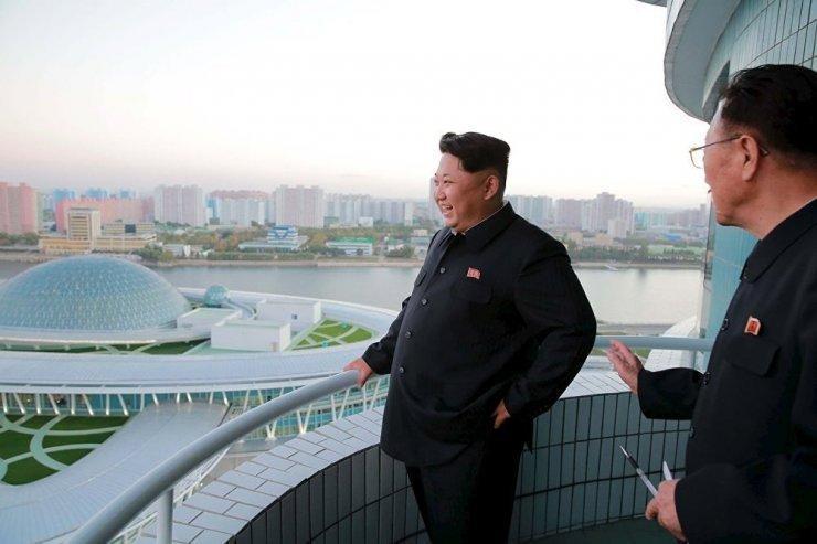 Kim Jong-un Bilim ve Teknoloji Merkezi Göz Kamaştırıyor