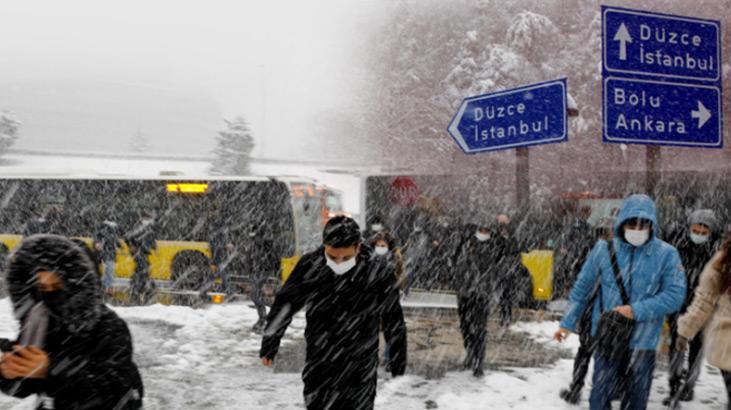SON DAKİKA: İstanbul'a kar ne zaman yağacak 2022? Kuvvetli kar yağışı için tarih verdi