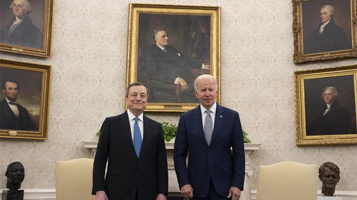 Biden incontra il Presidente del Consiglio italiano alla Casa Bianca