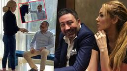 Besando la mano de su esposa, Petek Dinçöz recibió el subsidio de vacaciones