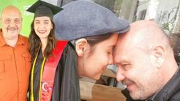 Ahmet Mümtaz Taylan'ın kızı Ayşe Dilan mezun oldu