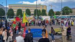 NATO müzakereleri devam ederken PKK/YPG yandaşları İsveç’te sokağa indi