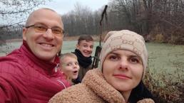 İlk düşen füzeyi gören Ukraynalı aileden ölümle yaşam arasında anlık karar!
