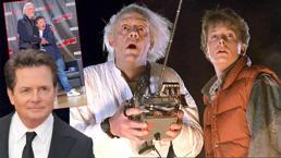 'Geleceğe Dönüş'ün yıldızları Christopher Lloyd ve Michael J. Fox yıllar sonra bir arada!