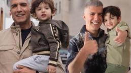 Özcan Deniz'in oğlu 5 yaşına bastı! Doğum günü pozlarını Samar Dadgar paylaştı