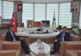 Emniyet Müdürü Yaman'dan Başkan Beyoğlu'na ziyaret