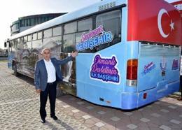 Yenişehir'de bu otobüs, vatandaşlara ücretsiz hizmet verecek