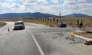 Emirdağ'da kaza: 2 yaralı