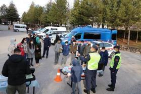 Çankırı'da öğrenciler jandarmayı ziyaret etti