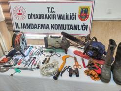 Diyarbakır’da elektrik trafosundan hırsızlığa 2 tutuklama