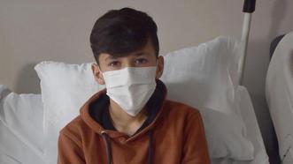 13 yaşındaki Abdussamet, ikinci kez koronavirüsü yendi
