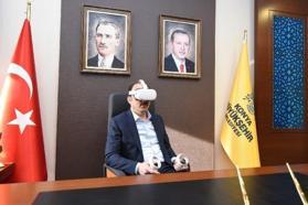 Konya Büyükşehir Belediyesinde  metaverse toplantısı