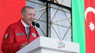 Cumhurbaşkanı Erdoğan'dan Azerbaycan'da dünyaya net mesaj: Bizim kimseye verecek tek karış toprağımız yok