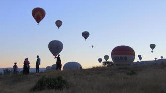 Kapadokya'nın balonları 6 ayda 258 bin kişiyi uçurdu