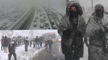 İstanbul'da kar esareti! AVM'ler erken kapanacak