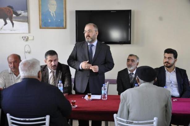 AK Parti'li Tek'ten Ovacık'a ziyaret