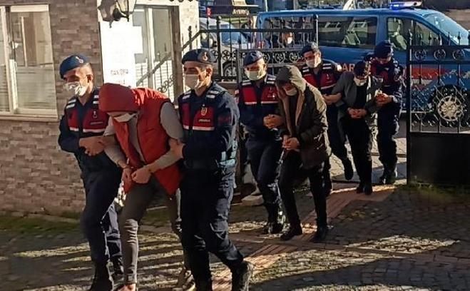 Samsun'da uyuşturucu imalatı ve ticaretine 3 tutuklama