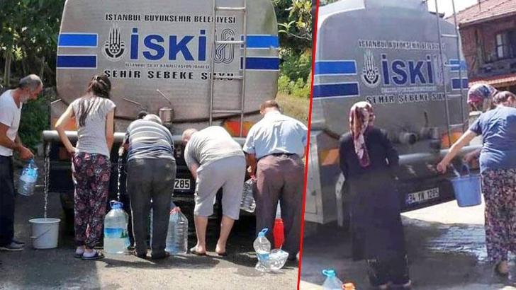 İstanbul'da bidonla su kuyruğu! Bakan Varank'tan Kılıçdaroğlu ve Akşener'e 'DARK'lı gönderme