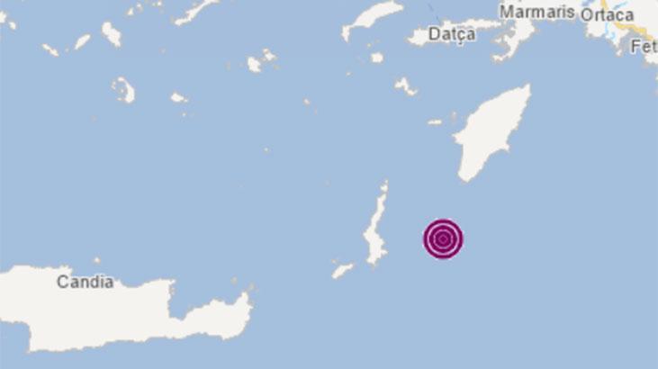 Son dakika... Akdeniz açıklarında deprem