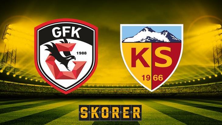 Gaziantep FK - Kayserispor: 1-1