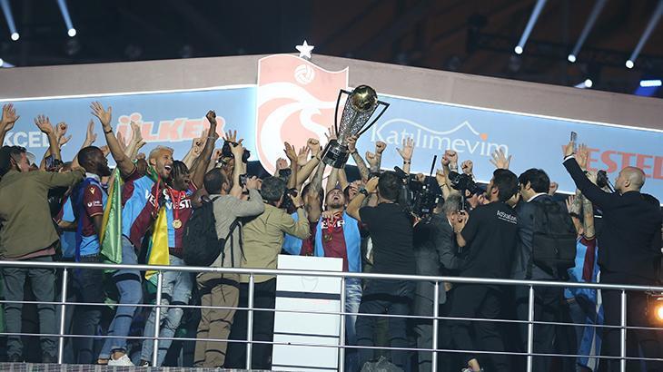 Trabzonspor şampiyonluk kupasına kavuştu