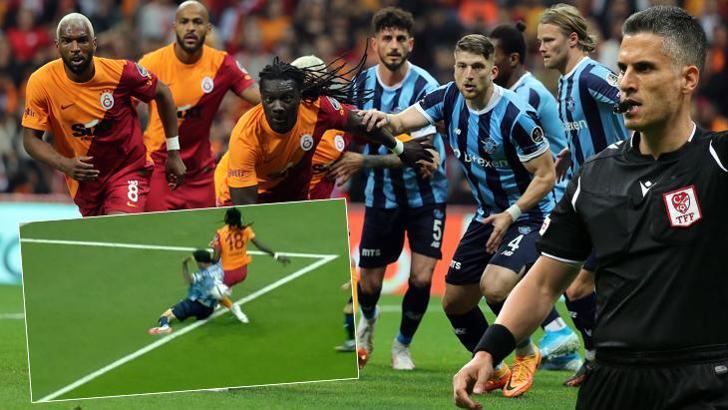 Galatasaray - Adana Demirspor maçı sonrası pozisyon tepkisi: 'Neden kart göstermedin? Beni ikna et!'