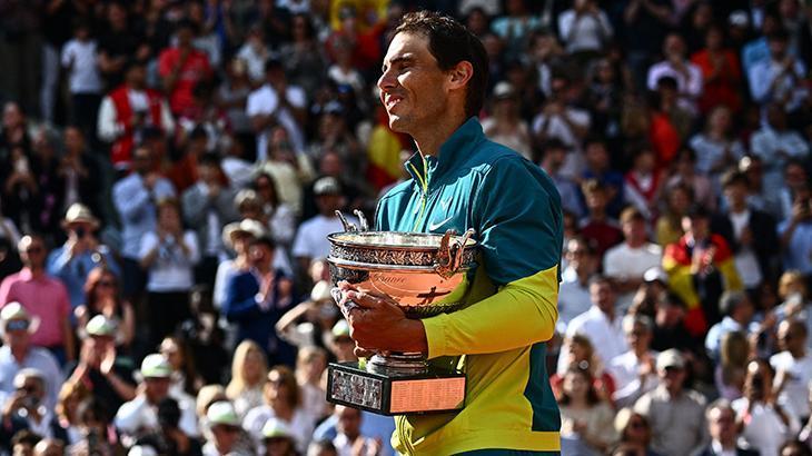 Rafael Nadal tarih yazdı! 22'nci zafere ulaştı
