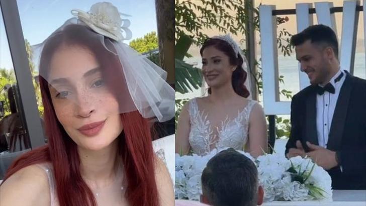 Milli voleybolcu Tuğba Şenoğlu ve Burhan İvegin evlendi! Nikah masasında sürpriz