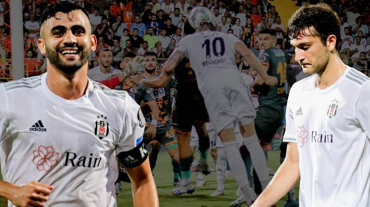 Beşiktaş - Alanyaspor maçına damga vuran karar! Yeni transfer bir ilk yaşadı