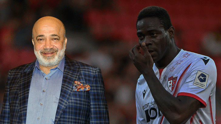 Adana Demirspor Başkanı Murat Sancak, Balotelli ile görüştü