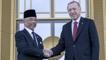 Cumhurbaşkanı Erdoğan'dan Malezya Kralı'na resmi törenle karşılama