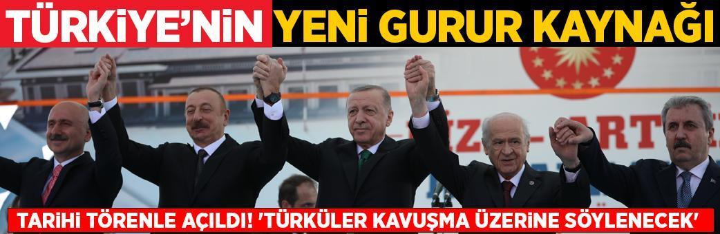 Erdoğan'dan Rize-Artvin Havalimanı açılışında flaş açıklamalar!