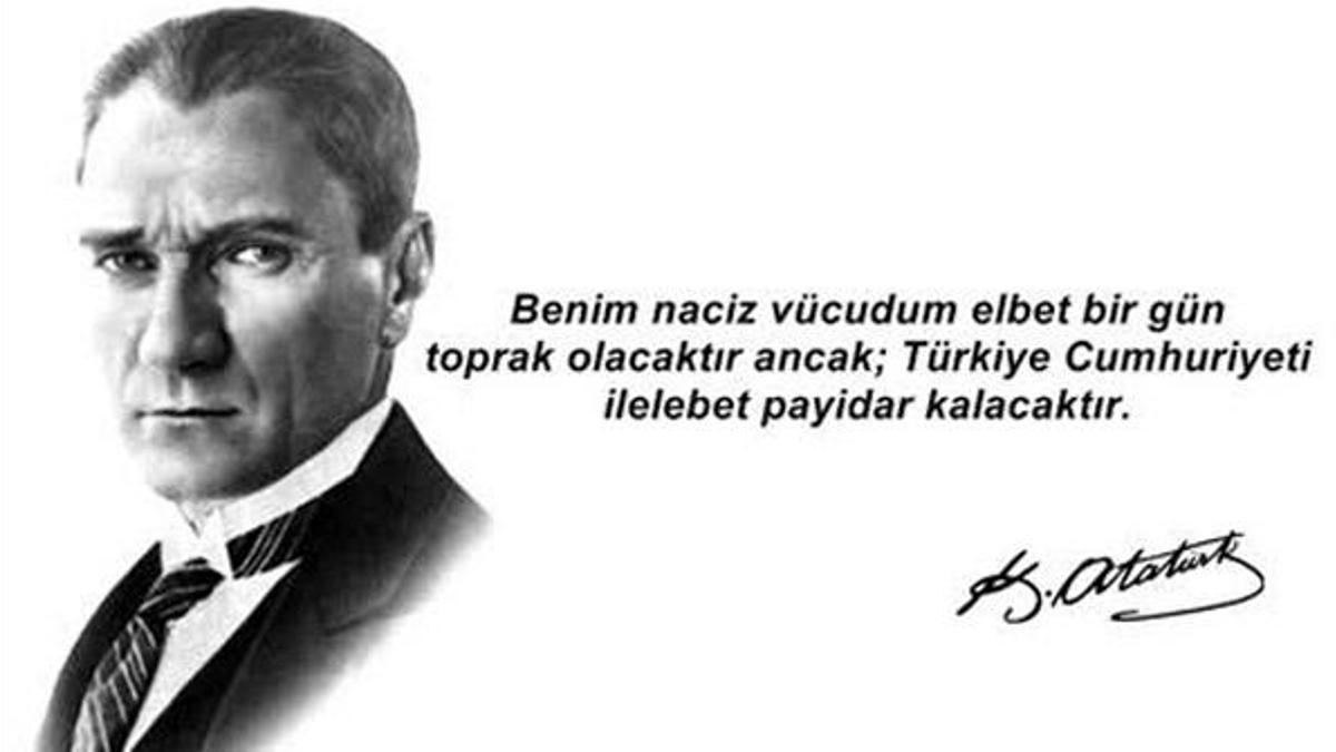 Mustafa Kemal Atatürk'ün Cumhuriyet hakkında sözleri! 29 Ekim Cumhuriyet  Bayramı kutlu olsun - Haberler Milliyet
