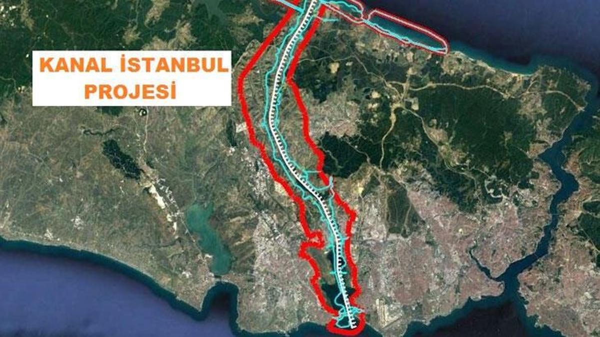 kanal istanbul nedir nerede yapilacak kanal istanbul projesi ne zaman hangi ilcelerde yapilacak iste harita ve guzergah guncel haberler milliyet