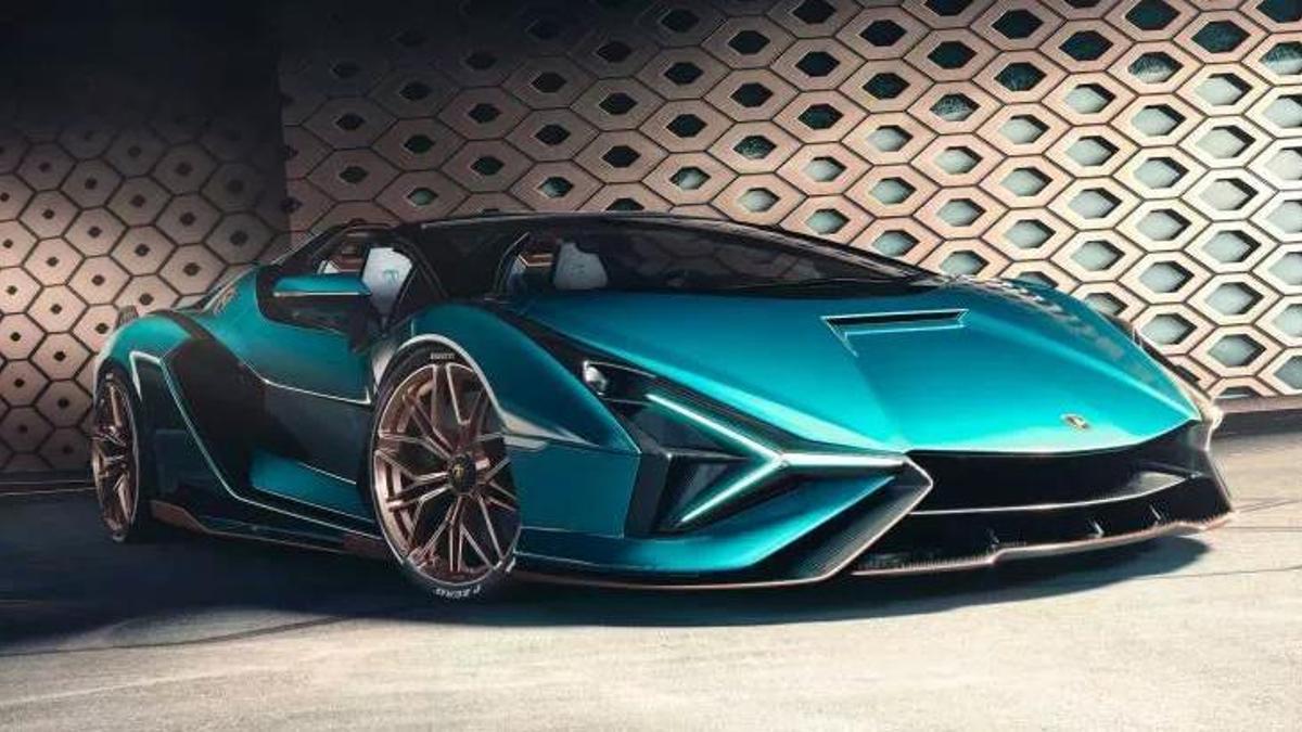 Lamborghini Sian Boyama - Coloring and Drawing