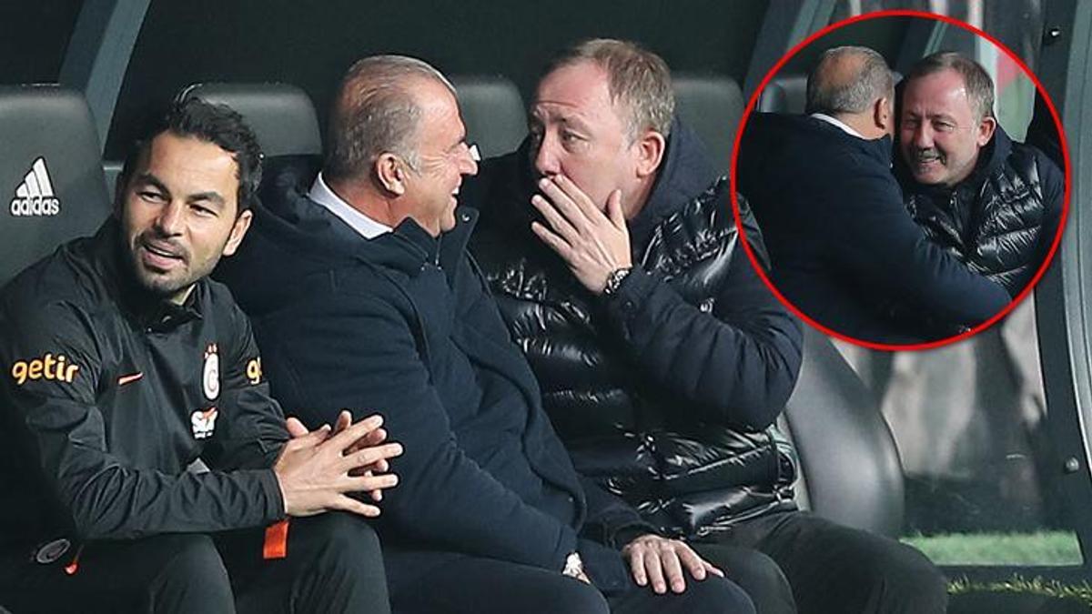 Fatih Terim ve Sergen Yalçın arasında güldüren diyalog - Galatasaray - Spor  Haberleri
