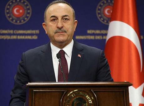 Bakan Çavuşoğlu, Fransa Dışişleri Bakanı ile görüştü