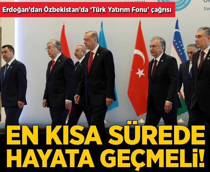 Cumhurbaşkanı Erdoğan'dan 9. Türk Devletleri Teşkilatı Zirvesi'nde açıklamalar