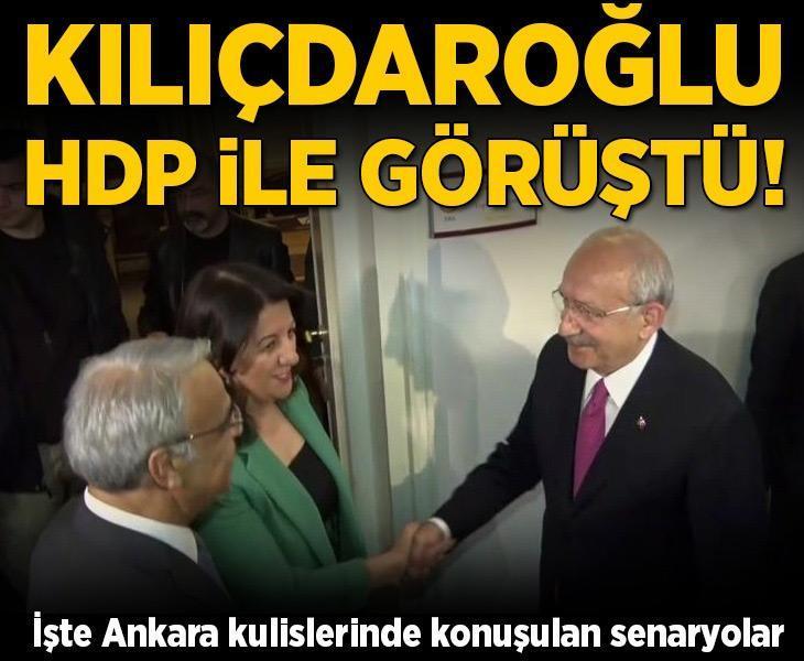 Kılıçdaroğlu'nun, HDP ile görüşmesi sona erdi