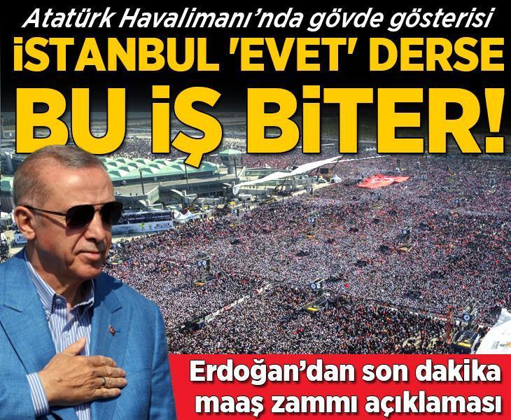 İstanbul'da büyük buluşma! Cumhurbaşkanı Erdoğan'dan önemli mesajlar