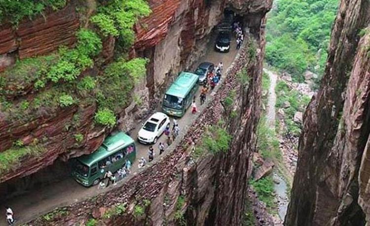 Guoliang Tüneli, Çin