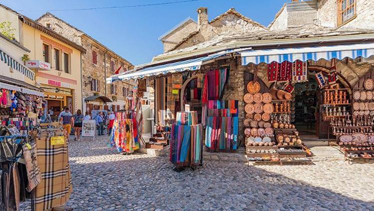 Mostar Çarşısı, Mostar, Bosna-Hersek