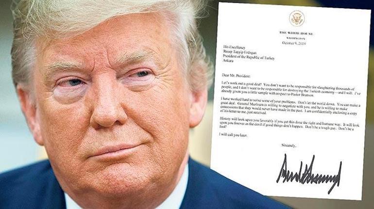 O mektup Trump’ı vurdu...
