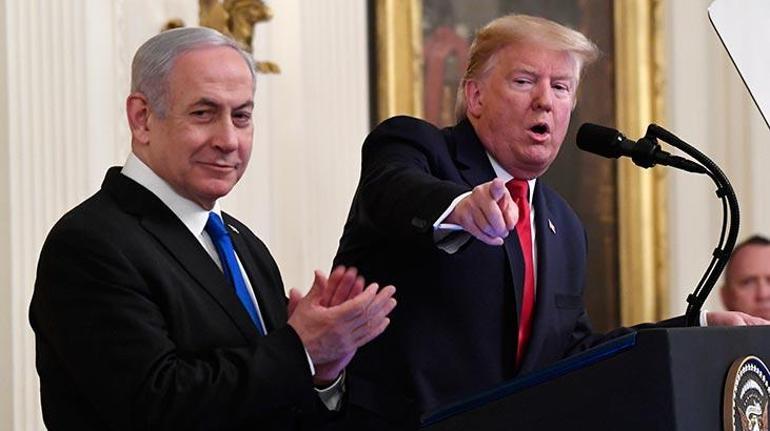 Son dakika haberi... Trump tek taraflı Yüzyılın Planını açıkladı: Kudüs bölünmemiş bir şekilde İsrailin olacak