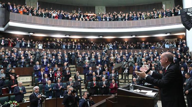 Son dakika... Cumhurbaşkanı Erdoğandan AK Parti grup toplantısında önemli açıklamalar