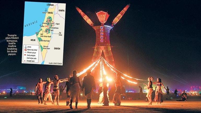 Batı Şeria’da ‘Burning Man’