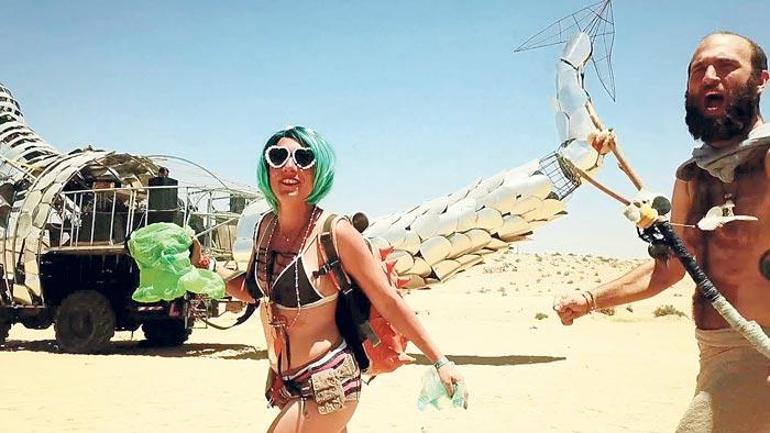 Batı Şeria’da ‘Burning Man’