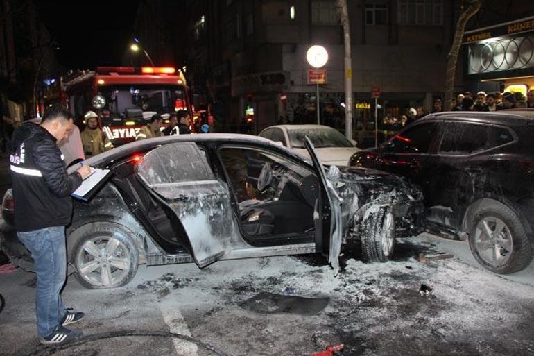 Yer: İstanbul Ortalık savaş alanına döndü: Polis sürücüyü linçten zor kurtardı
